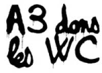 A 3 dans les WC A 3 dans les WC