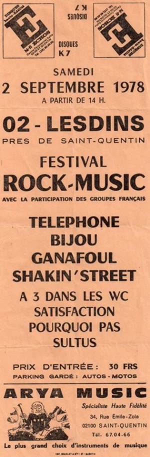 Affiche 2 septembre 1978